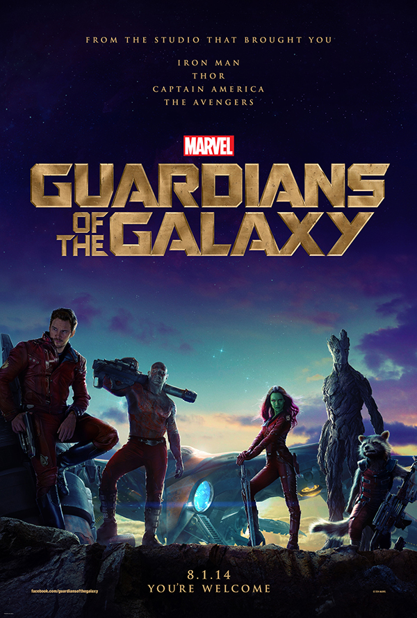 Marvel Guardians of the Galaxy - Movie Poster
