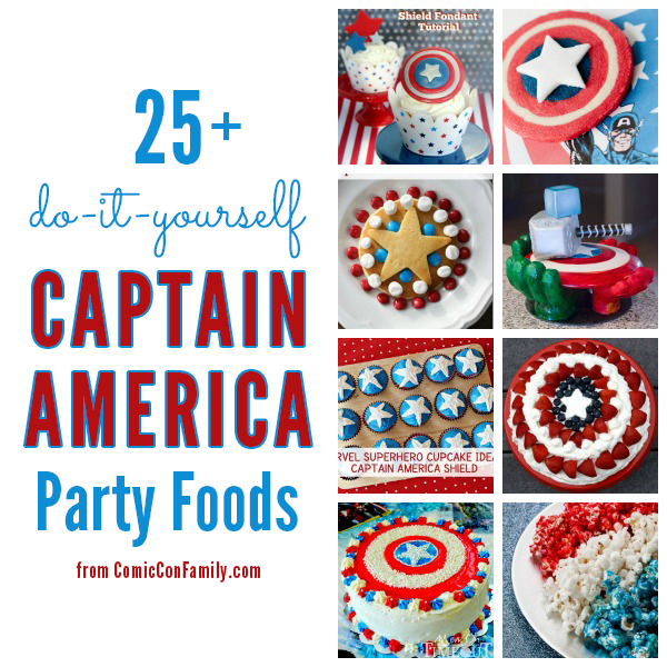 Captain America Party Foods