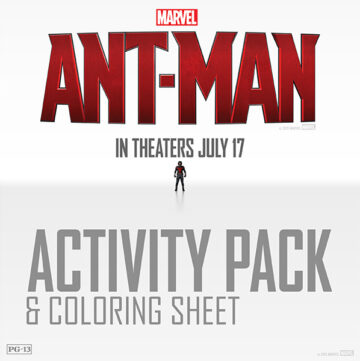 Free Printables: Marvel’s Ant Man Coloring Pages and Activity Sheets ...
