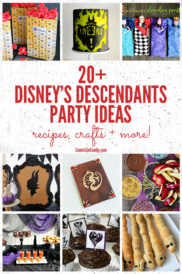 Disney Descendants Party Ideas: Recipes, Crafts + MORE!