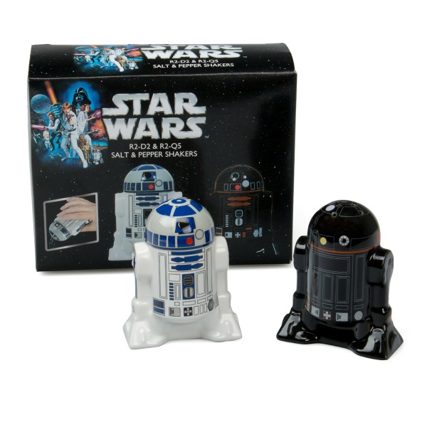Star Wars Salt and Pepper Shakers - R2D2 and R2Q5