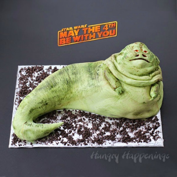 Jabba the Hutt Cake by Hungry Happenings