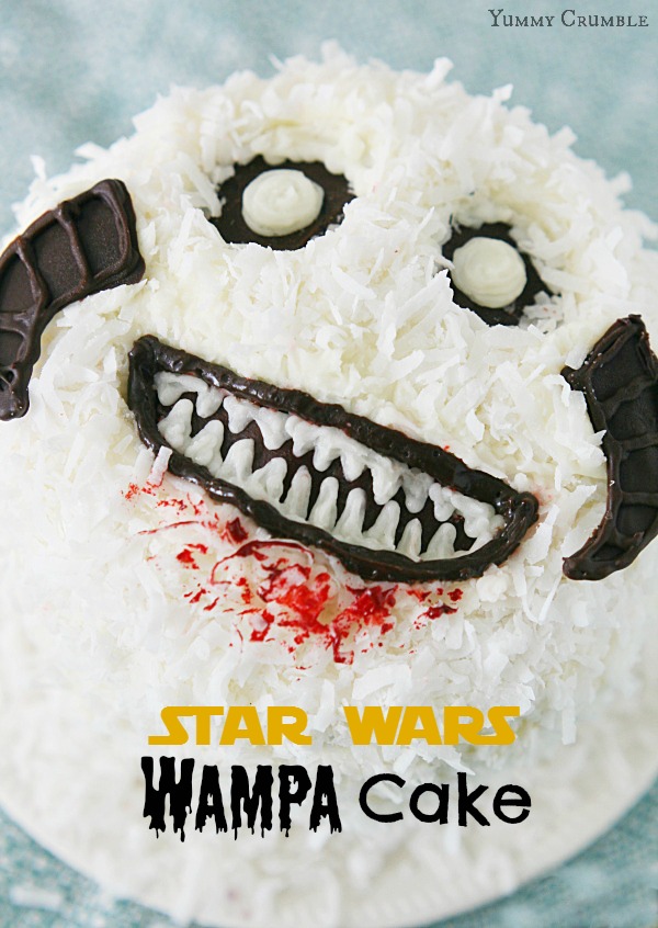 Star Wars Wampa Cake by Yummy Crumble