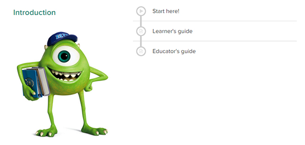 Get Started with Pixar in a Box at Khan Academy