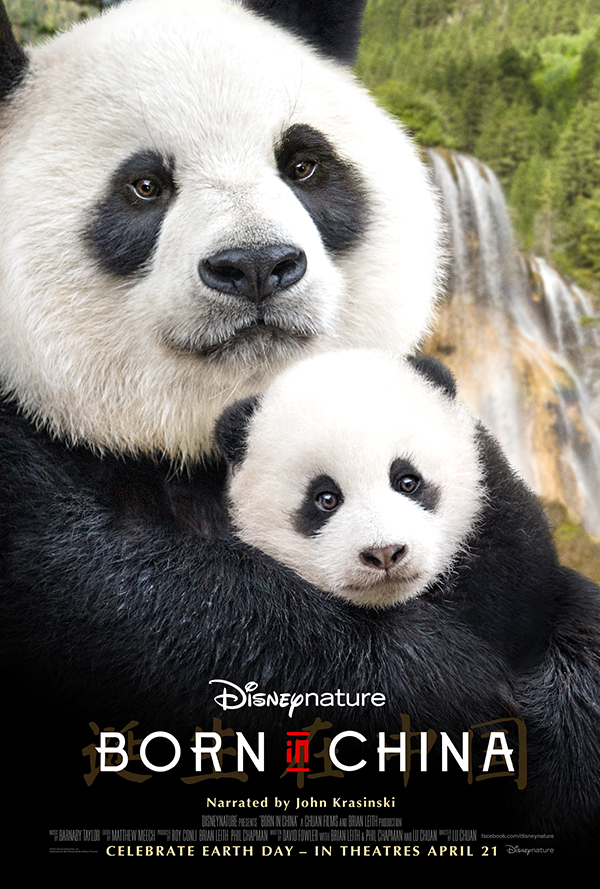Disney's Born in China Movie Poster - with PANDAS!