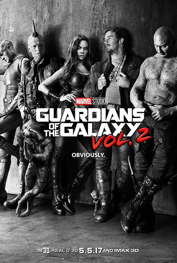 Marvel's Guardians of the Galaxy Vol. 2 Movie Poster