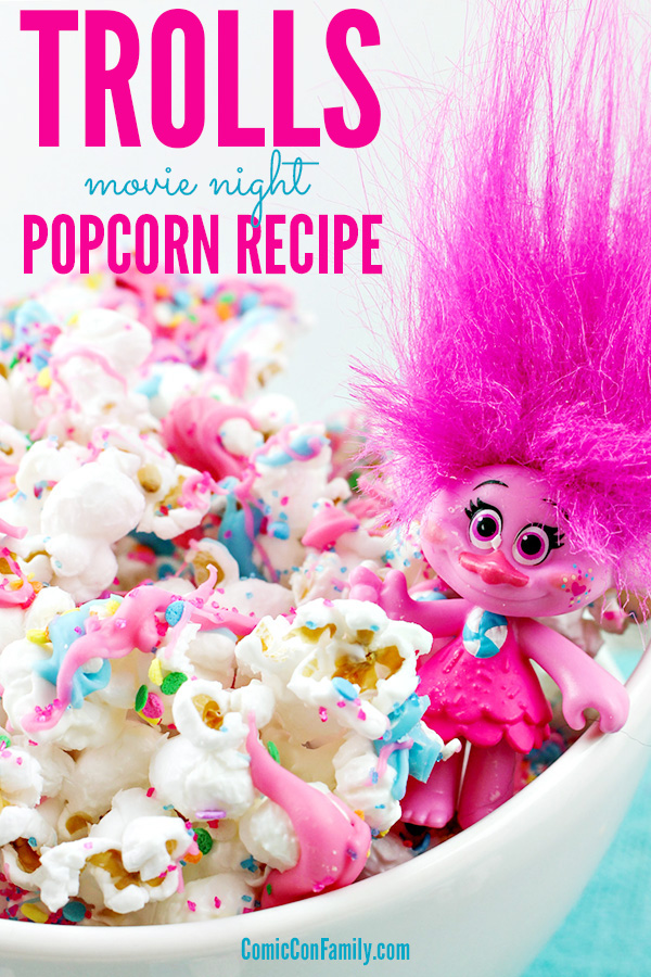 Dreamworks Trolls Movie Night Popcorn Recipe