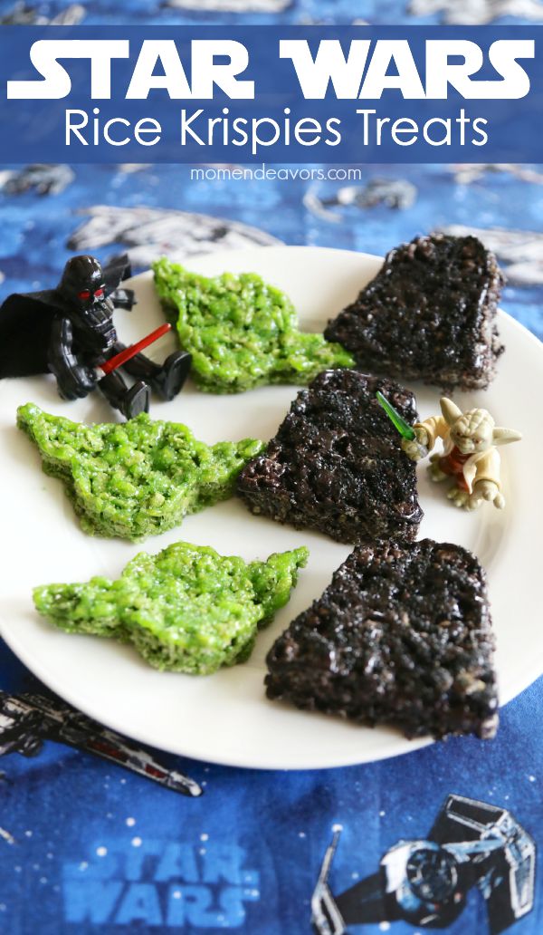 Star Wars Rice Krispies Treats by Momendeavors