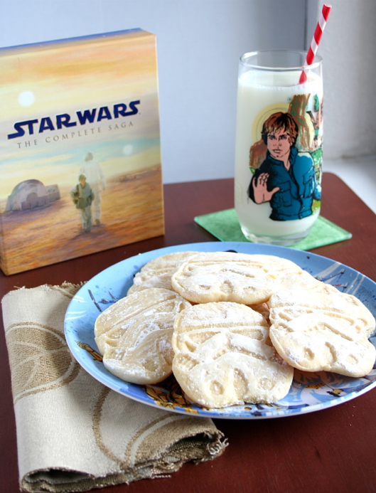 Star Wars Stormtrooper Sandies Cookies Recipe by Mama Grubbs Grub