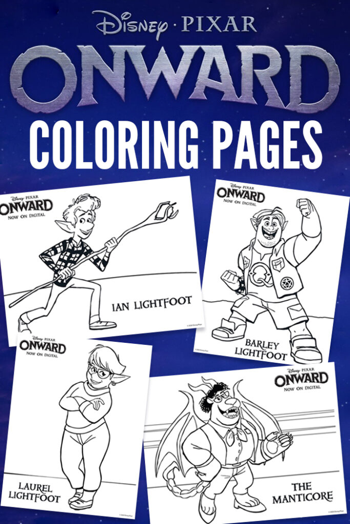 free printables onward coloring pages and activity sheets