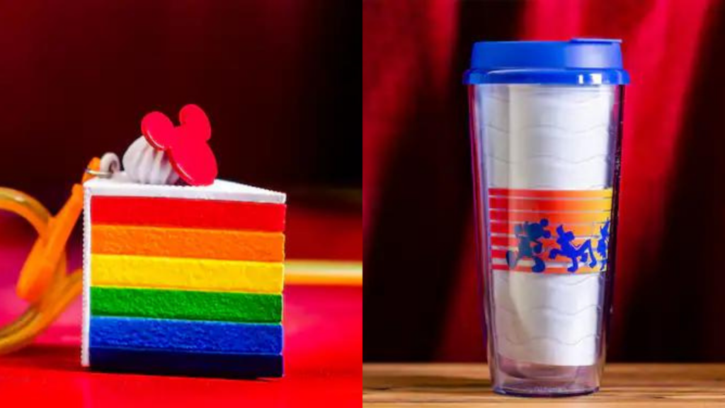 You can get a Scented Pride Cake Straw Clip and a Pride Parade Castle Tumbler during Pride Month at the Disneyland Resort.