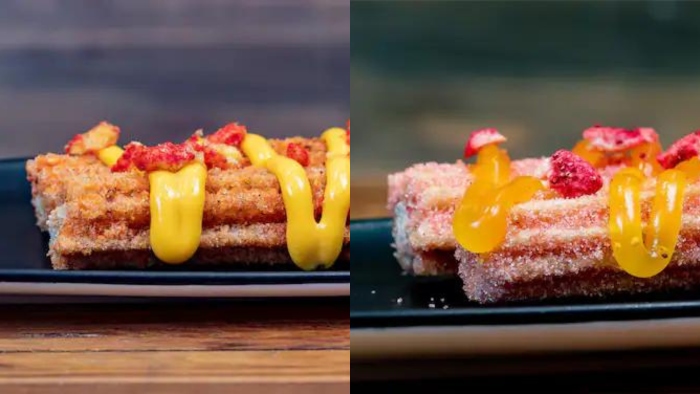 Spicy Chile-Cheese Churro will be available until June 28th and Strawberry Lemonade Churro will be available on June 29th at Disney California Adventure.