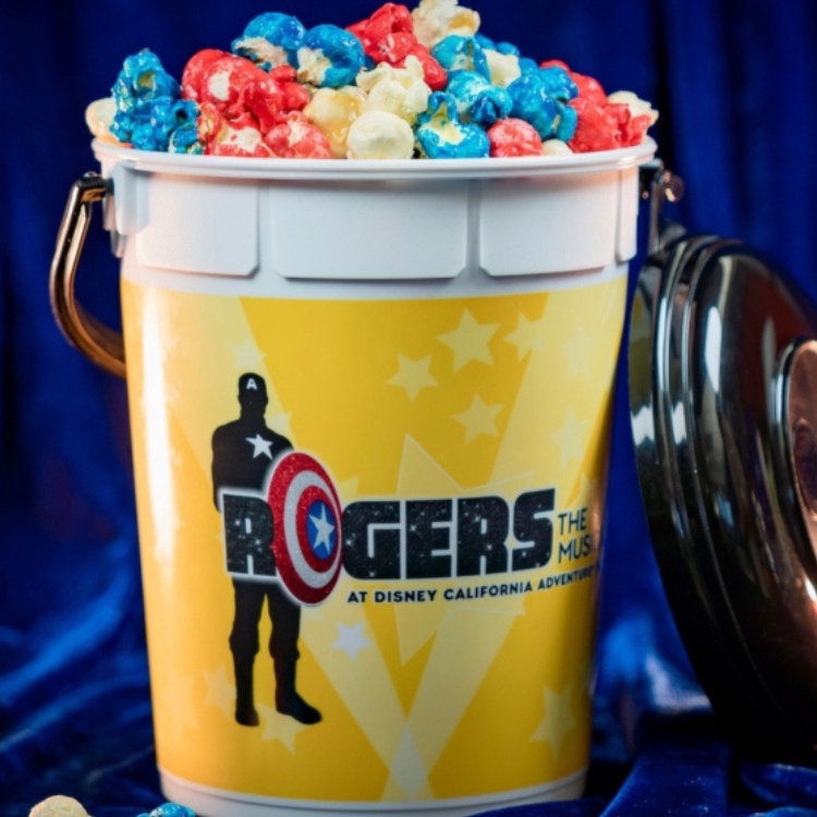 Grab Rogers The Musical Popcorn Bucket from Disney California Adventure.
