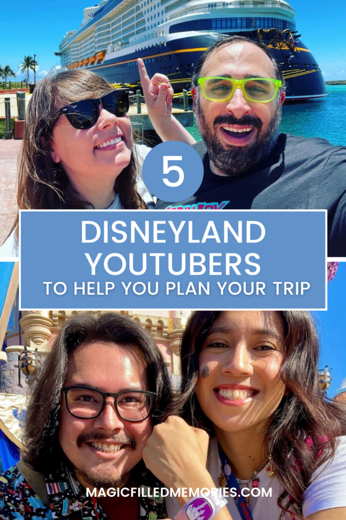 Disneyland Youtubers to help you plan your trip