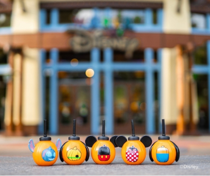 You can get one of these cute Disney Pumpkin Sippers at Downtown Disney District!