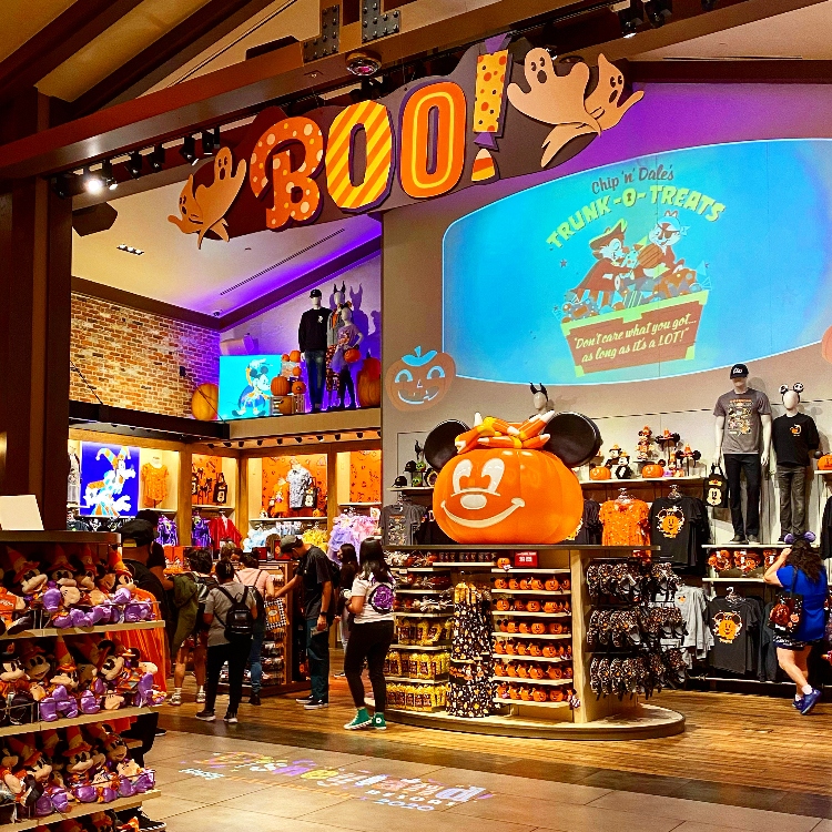 You can do tons of Halloween-themed things in Downtown Disney!