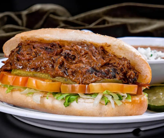 You can get a Beef Po'boy Sandwich from Disneyland!