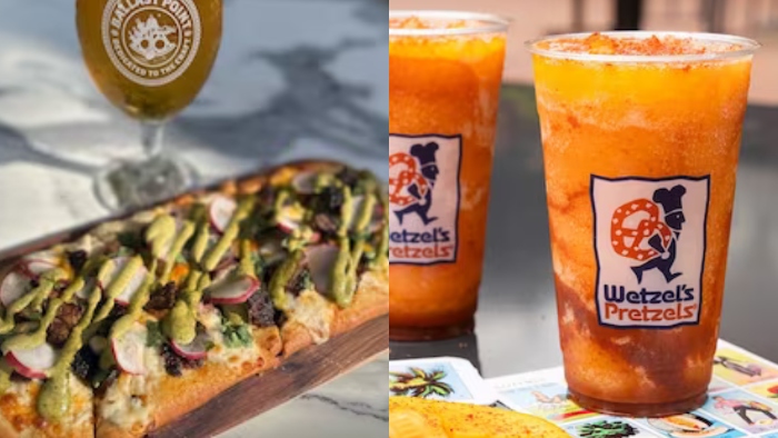 Grab yourself a Carne Asada Flatbread from Ballast Point Brewing Co and Guava Mangonada from Wetzel’s Pretzels to celebrate Hispanic and Latin American Heritage Month!