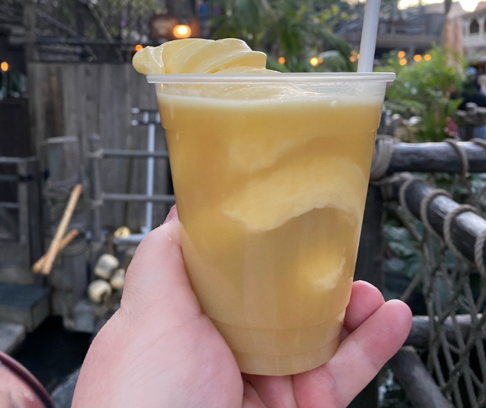 You can get a DOLE whip at two places in Disneyland! The Tropical Hideaway and Tiki Juice Bar!