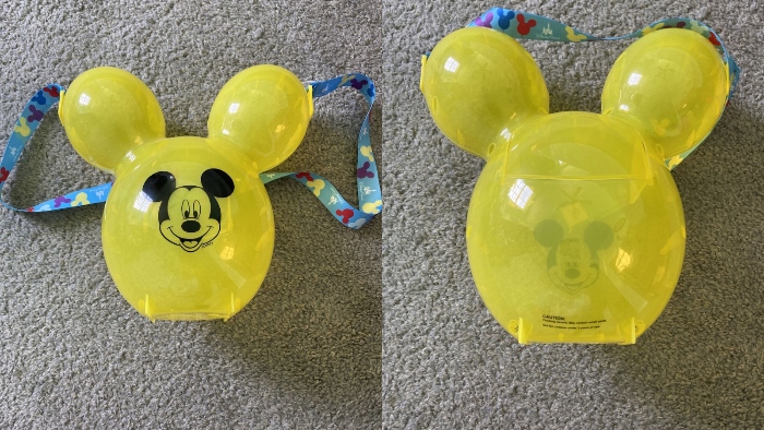 You were able to purchase a yellow Mickey balloon popcorn bucket at Disneyland in 2018.