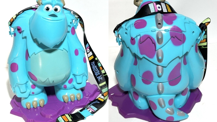For Pixar Fest in 2018, Disney California Adventure sold a Sully (Monsters inc) popcorn bucket.
