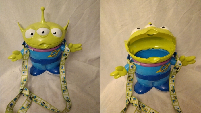 Toy Story's Green Alien got his own popcorn bucket at Disneyland in 2018.