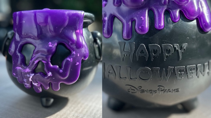 In 2019, Annual Passholders were able to buy a special Purple Poison Apple Cauldron Popcorn Bucket.
