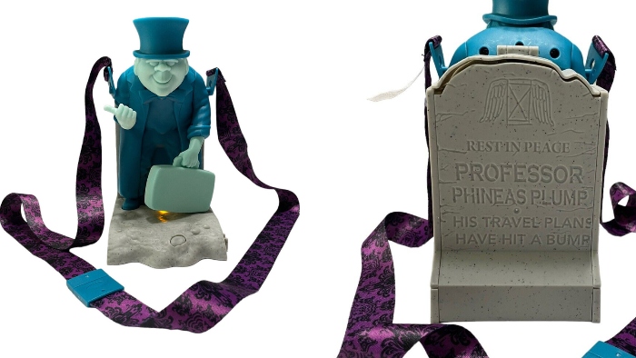 To celebrate the 50th anniversary of The Haunted Mansion, Disneyland sold a Professor Phineas Plump popcorn bucket.
