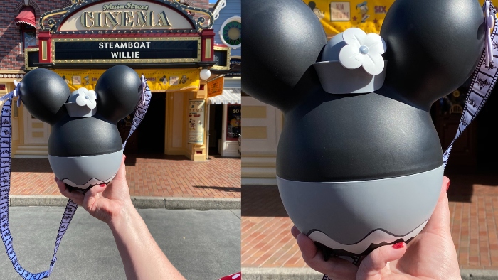 In 2019, Disneyland sold a popcorn bucket that was shaped like Steamboat Minnie Mouse.