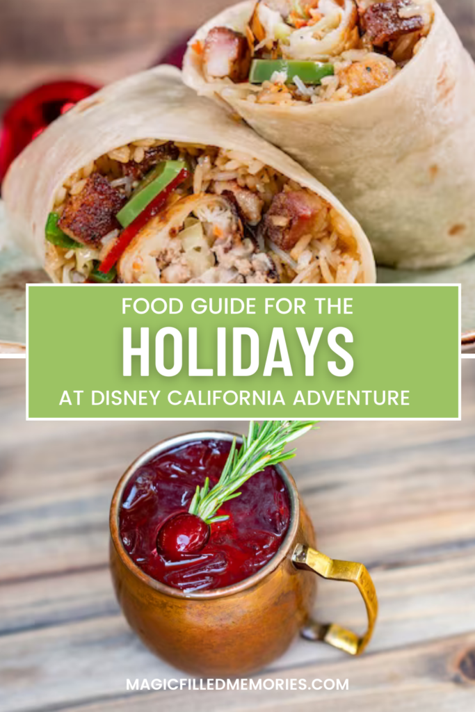 Disney California Adventure is bringing brand-new food and drinks this holiday season!