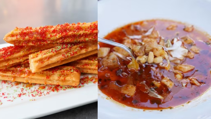 In Downtown Disney District, you can order Holiday Churros from Splitsville Luxury Lanes and Traditional Holiday Pozole from Tortilla Jo’s this holiday season!