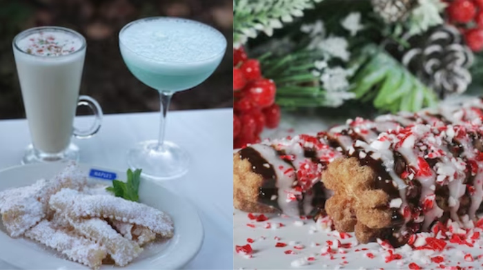 There is so many holidays desserts and adult drinks at Downtown Disney this season!