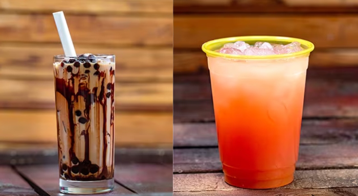 You can order a Tiger Milk Boba Tea with Brown Sugar Boba and Yuja Makgeolli Cocktail at Paradise Garden Grill in Disney California Adventure!